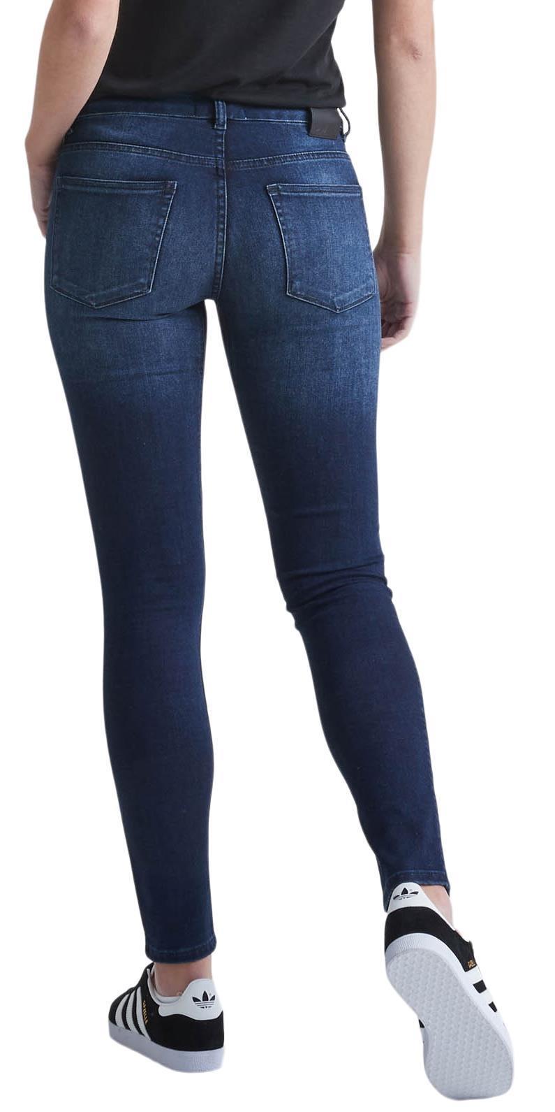 Performance Denim Skinny Jeans, 31" Inseam - Wash - Womens - Meteorite 3
