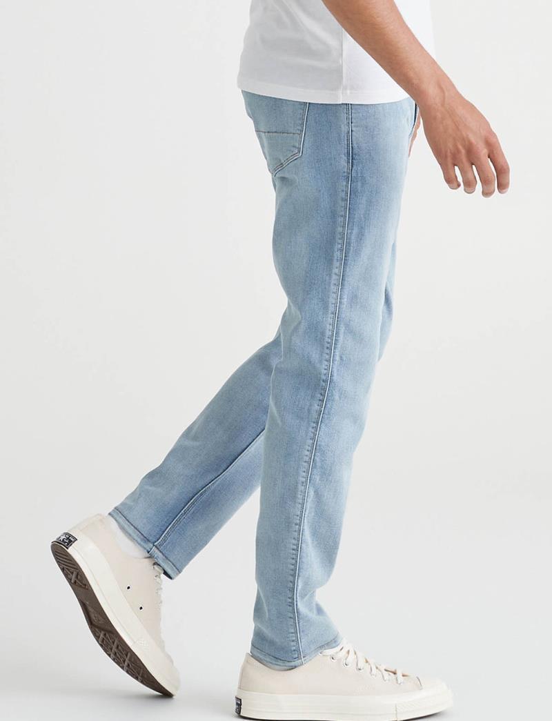 Performance Denim Slim Jeans, 30" Inseam - Wash - Mens - Modern Bleach 2