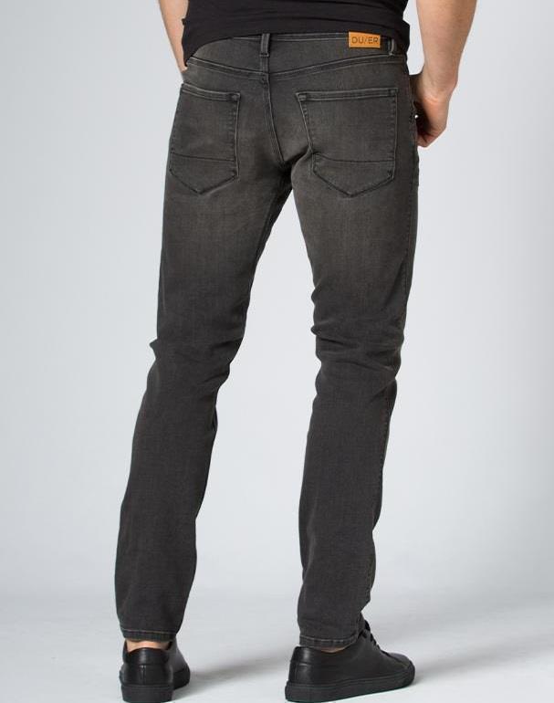 Performance Denim Slim Jeans, 32" Inseam - Rinse - Mens - Antique Black 2