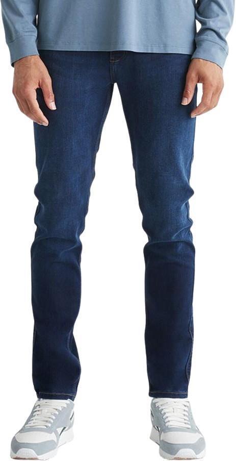 Performance Denim Slim Jeans, 32" Inseam - Rinse - Mens - Dark Stone 1