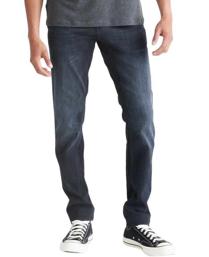 Performance Denim Slim Jeans, 34" Inseam - Rinse - Mens - Equinox 1
