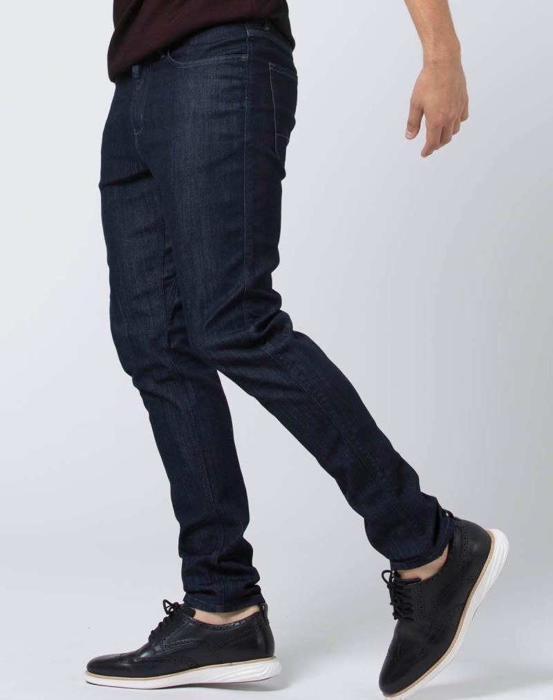 Performance Denim Slim Jeans, 34" Inseam - Rinse - Mens - Rinse 2