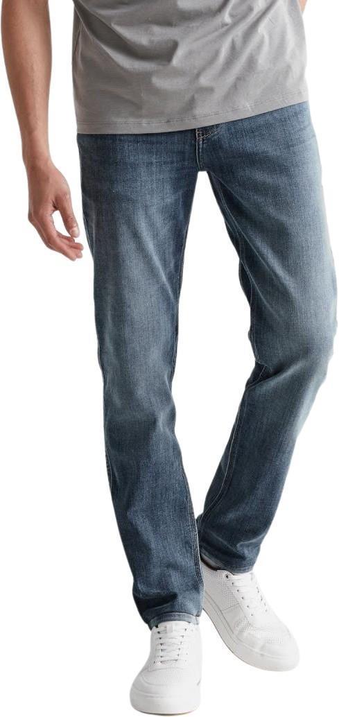 Performance Denim Slim Jeans, 34" Inseam - Wash - Mens - Tidal 1