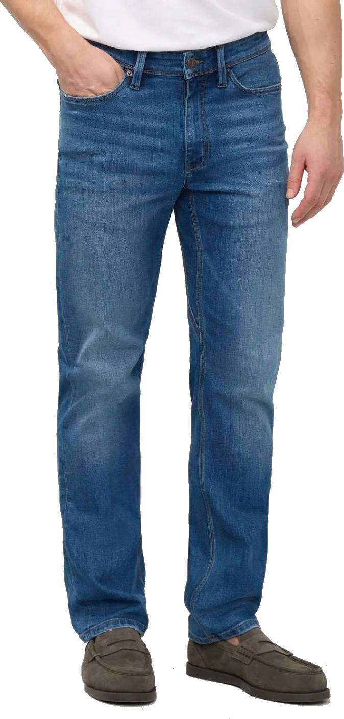 Performance Denim Straight Jeans, 30" Inseam - Mens - alpine indigo 1