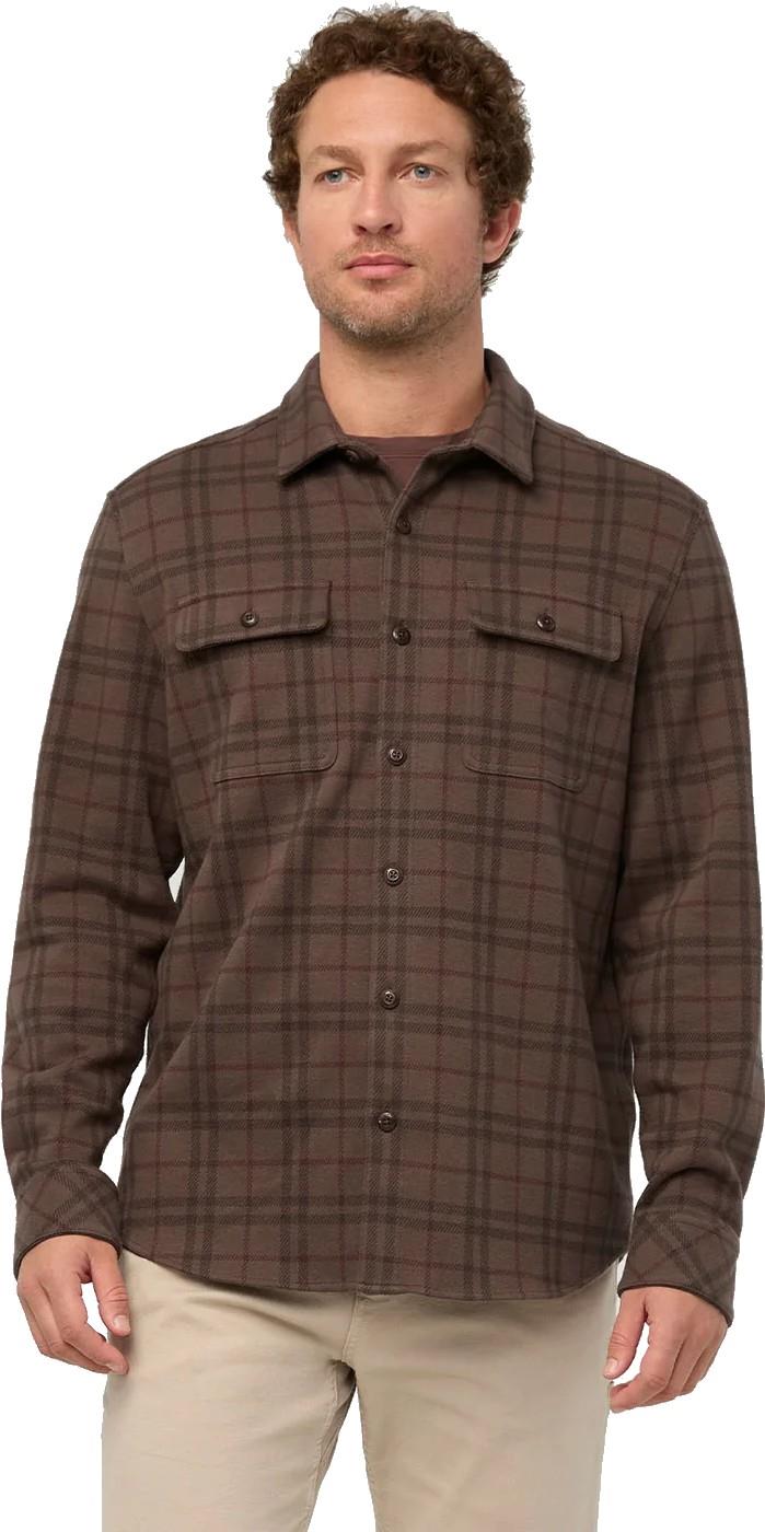 Performance Flannel Overshirt - Mens - stout plaid 1
