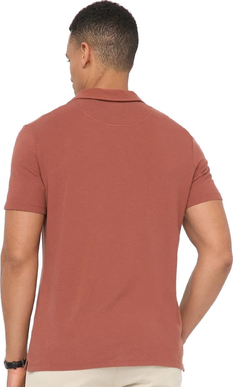 Performance Polo Air Flow Pique - Mens - rust 1