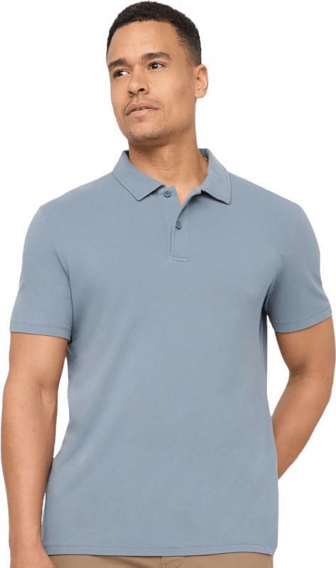 Performance Polo Air Flow Pique - Mens - stone blue 1