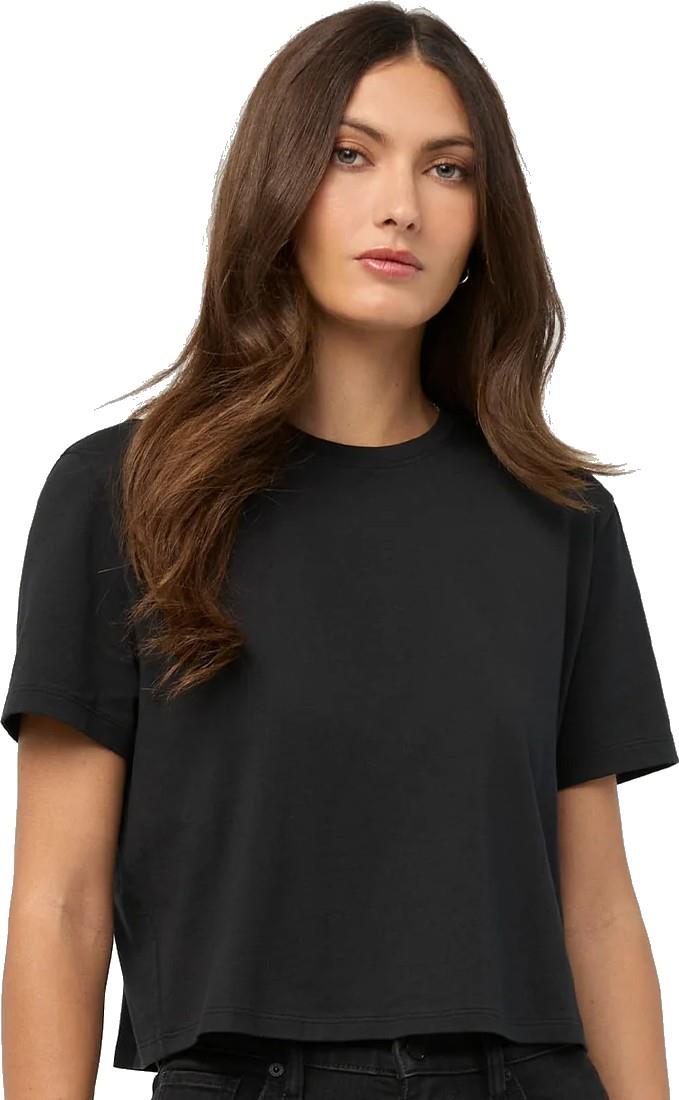 PurePima Boxy Tee - Womens - black 1