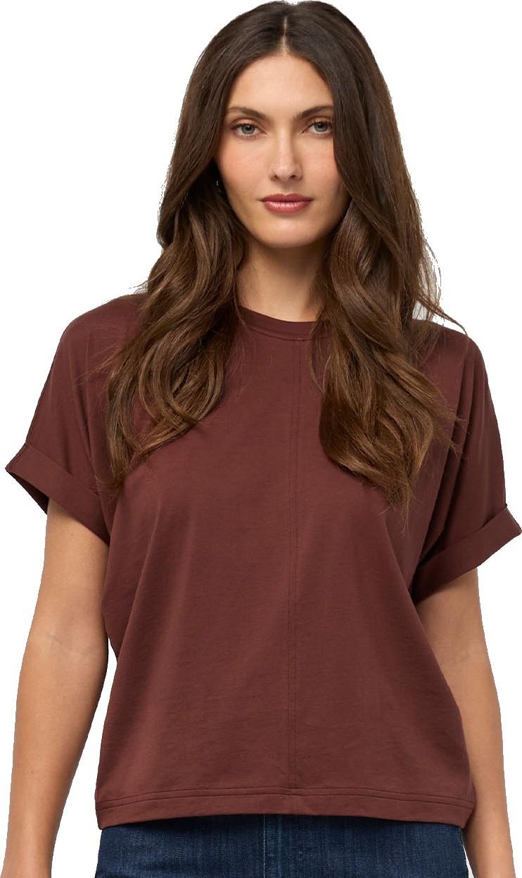 PurePima Dolman Tee - Womens - chestnut 1