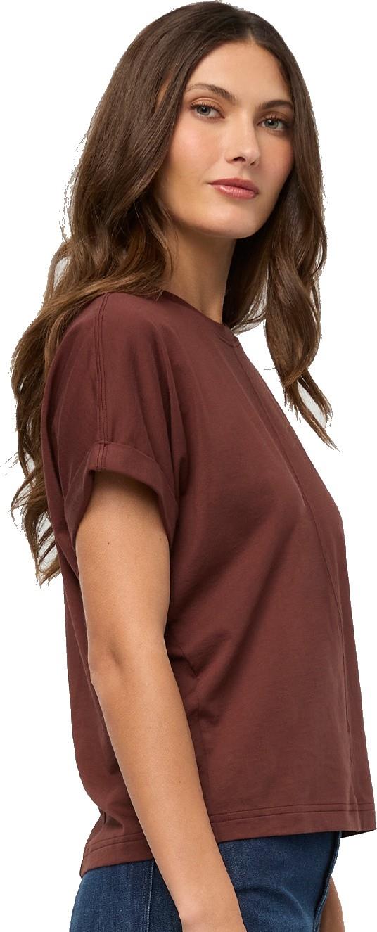 PurePima Dolman Tee - Womens - chestnut 1