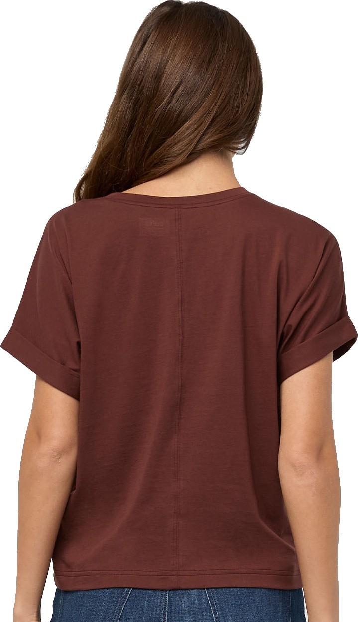 PurePima Dolman Tee - Womens - chestnut 1