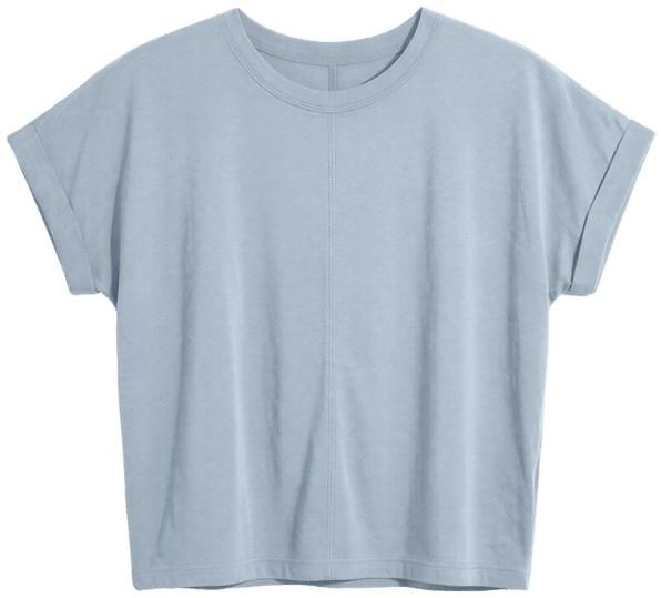 PurePima Dolman Tee - Womens - surf blue 1