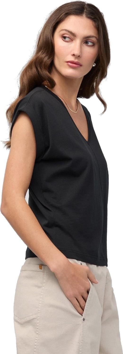 PurePima Dolman V-Neck - Womens - black 1