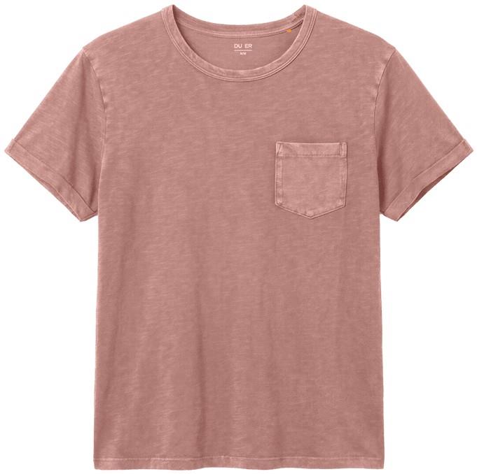 PurePima Pocket Tee - Mens - washed dusty pink 1