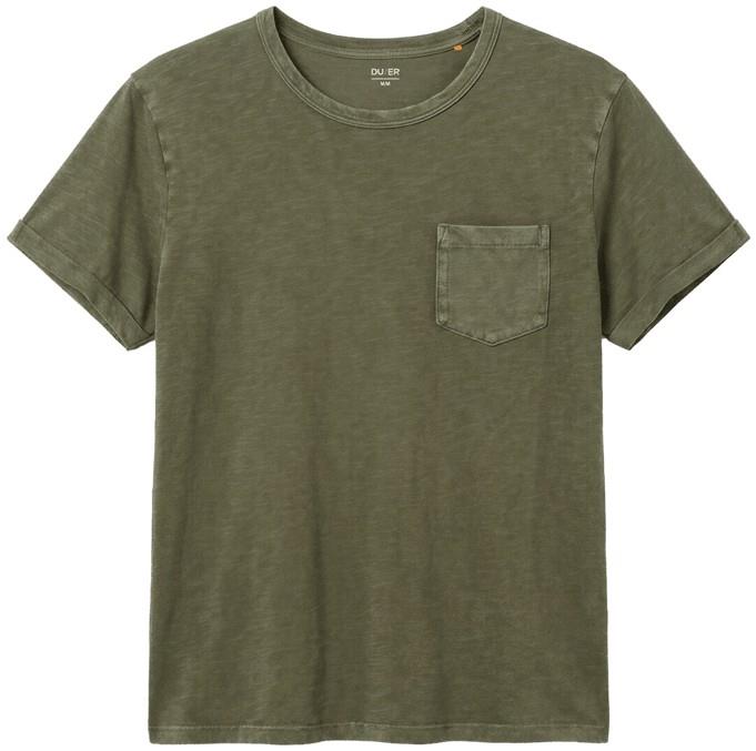 PurePima Pocket Tee - Mens - washed kelp 1