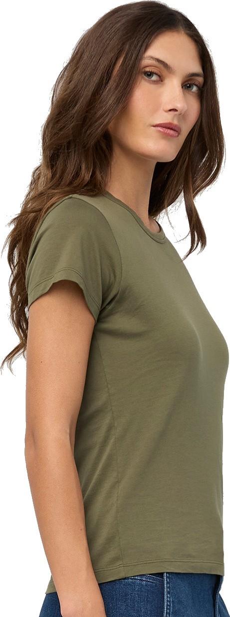 PurePima Slim Crew - Womens - kelp 1