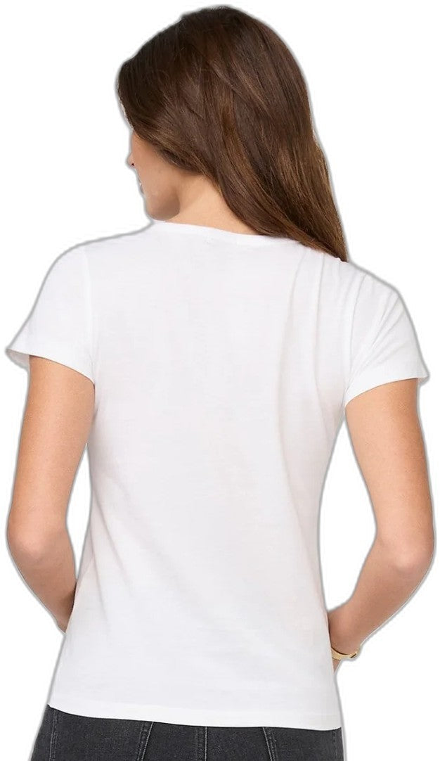 PurePima Slim Crew - Womens - white 1