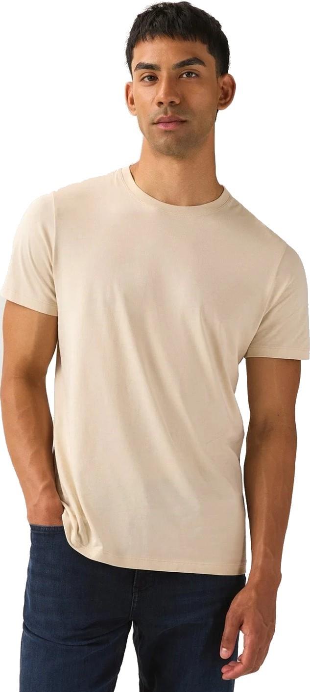PurePima Tee - Mens - oat 1