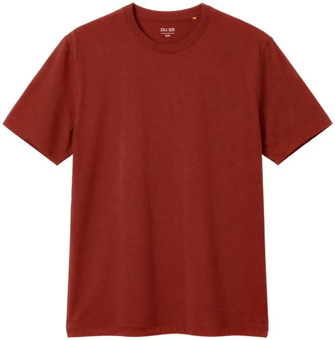 PurePima Tee - Mens - redwood 1