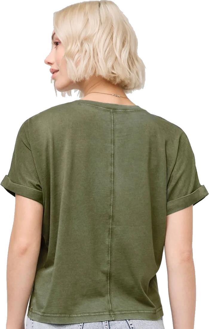 PurePima Vintage Dolman Tee - Womens - washed clover 1