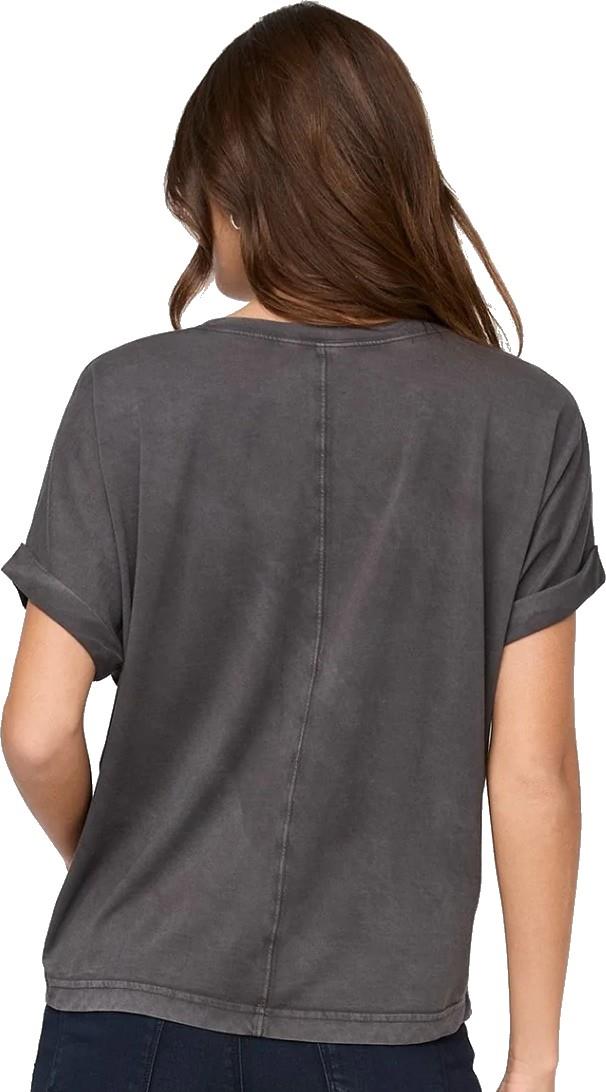 PurePima Vintage Dolman Tee - Womens - washed grey 1