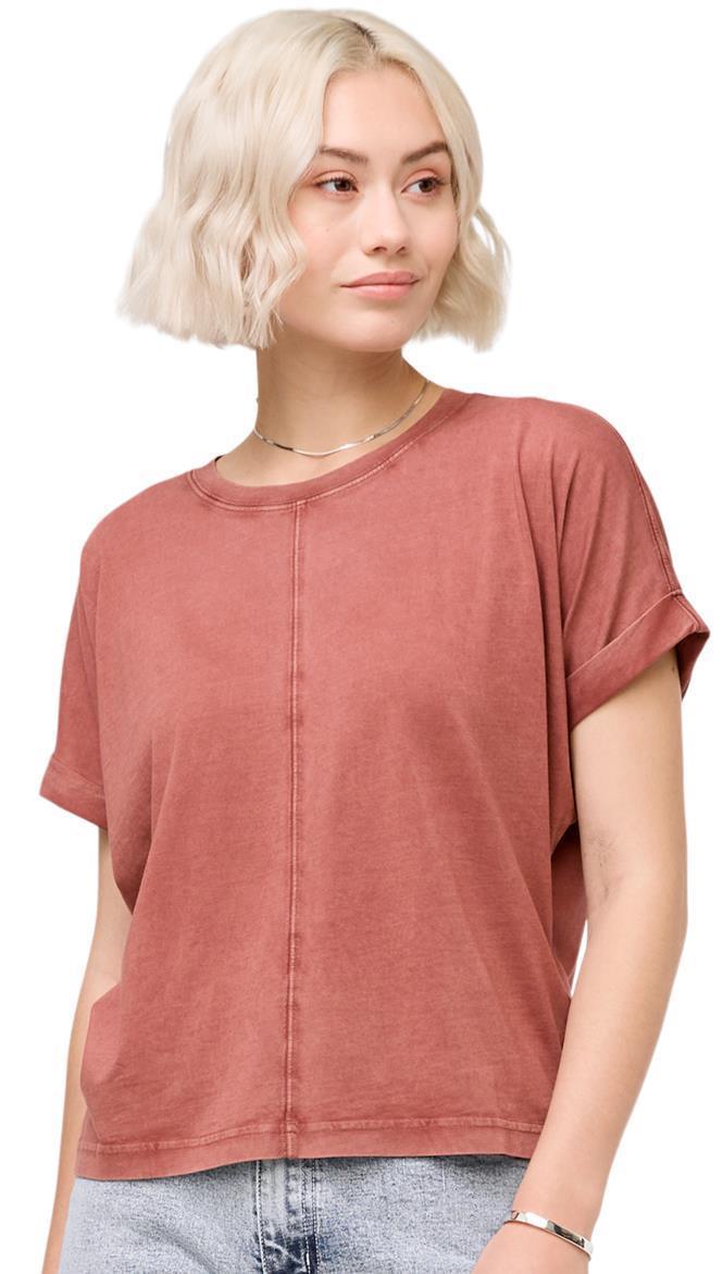 PurePima Vintage Dolman Tee - Womens - washed mars 1