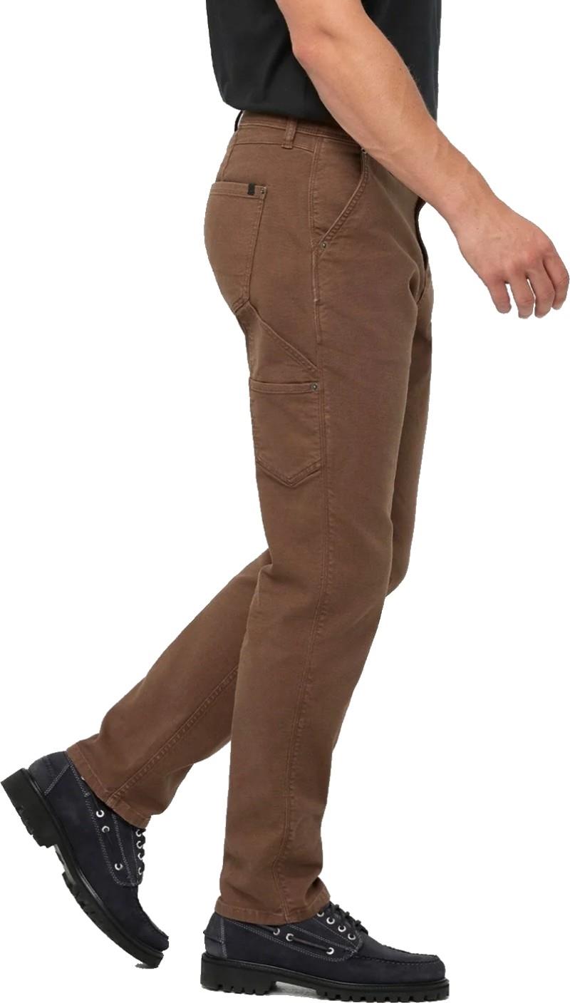 Stretch Canvas Carpenter Pants, 32" Inseam - Mens - garment dye cocoa 1