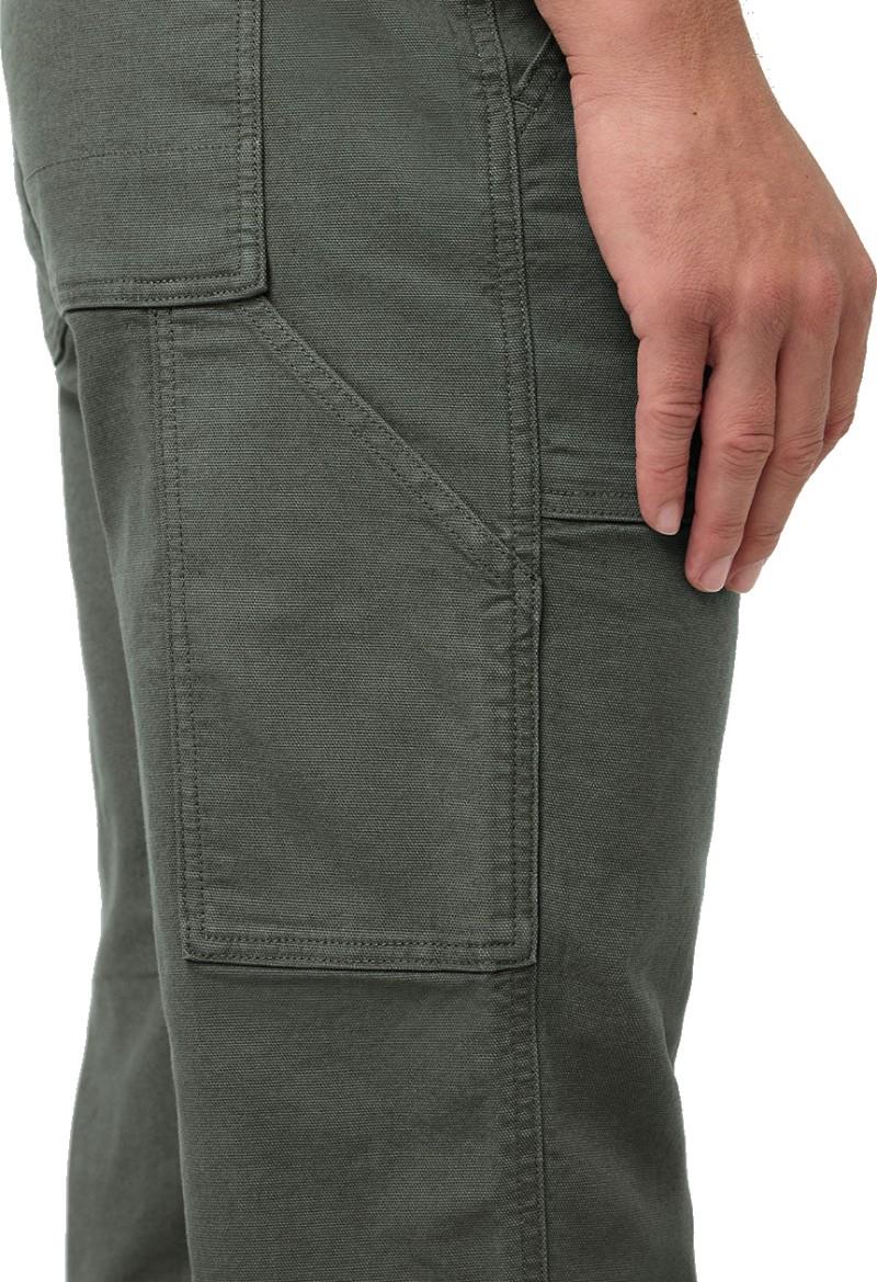 Stretch Canvas Utility Pants, 34" Inseam - Mens - thyme 1