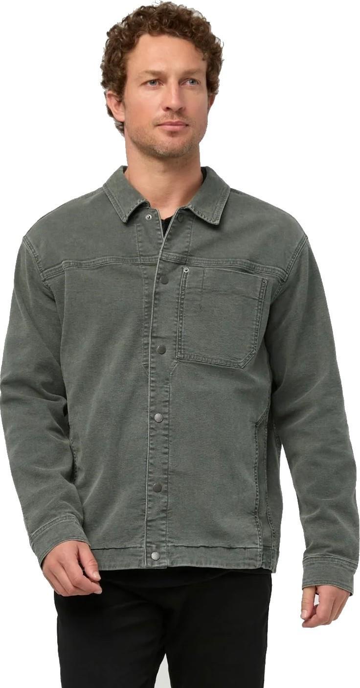 Stretch Canvas Work Jacket - Mens - thyme 1