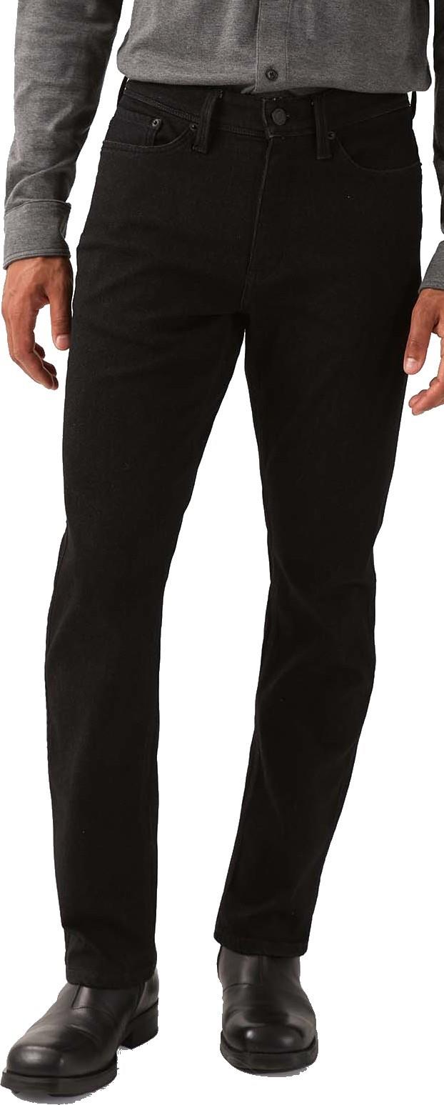 Tech Fleece Denim Straight Jeans, 30" Inseam - Mens - black 1