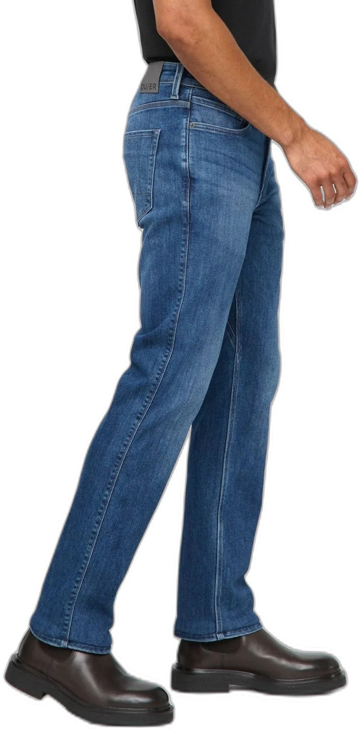 Tech Fleece Denim Straight Jeans, 32" Inseam - Mens - classic indigo 1