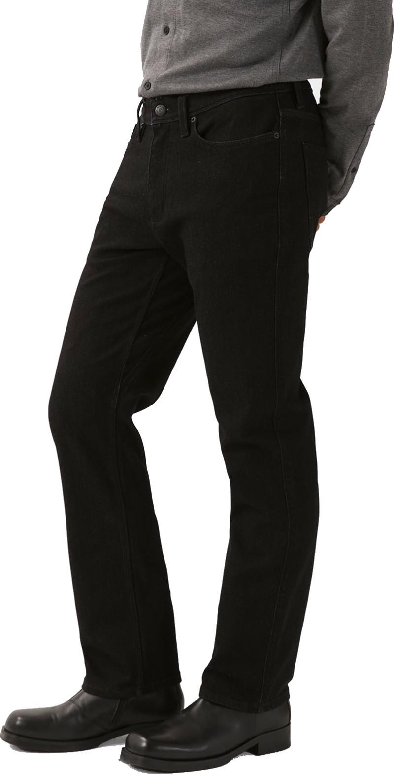 Tech Fleece Denim Straight Jeans, 34" Inseam - Mens - black 1