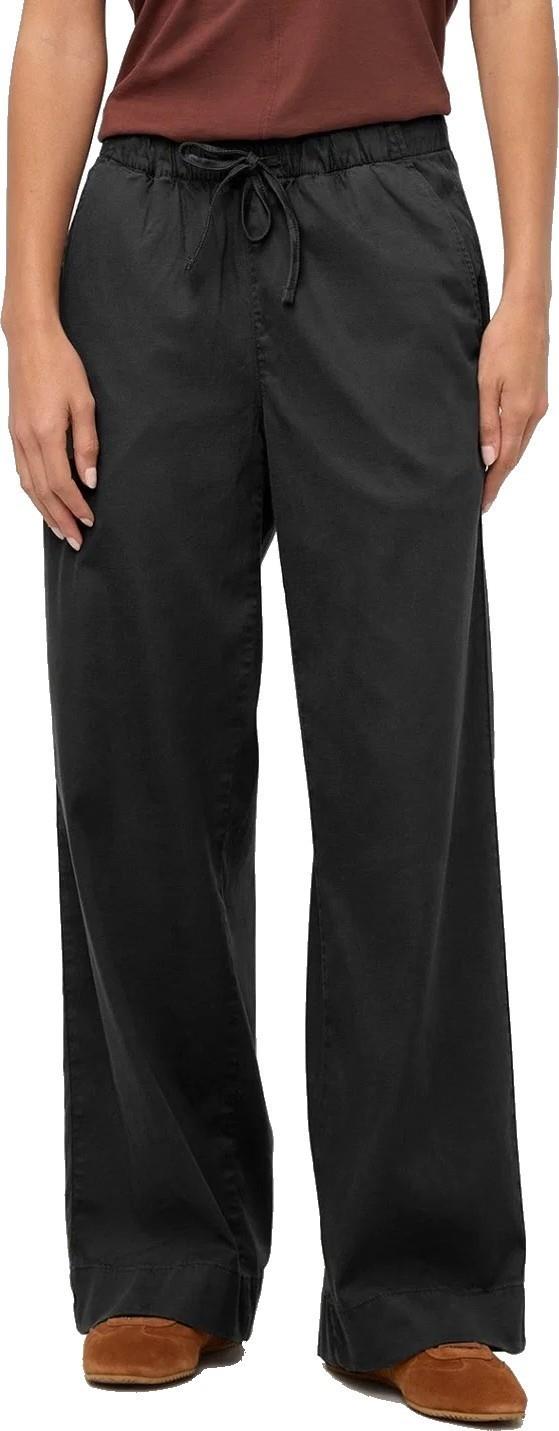 Twill Easy Pants, 30" Inseam - Womens - black 1