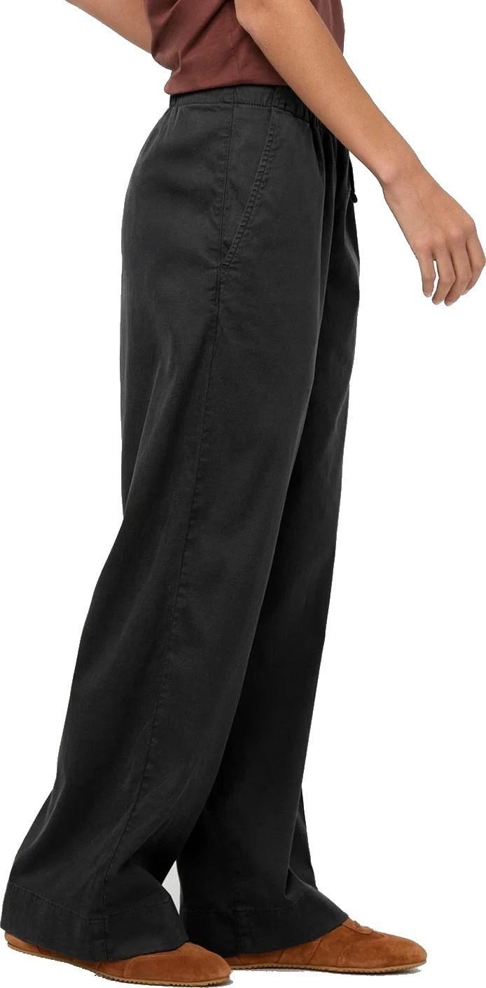 Twill Easy Pants, 30" Inseam - Womens - black 1
