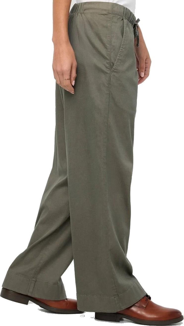 Twill Easy Pants, 30" Inseam - Womens - thyme 1
