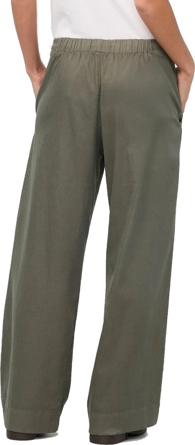 Twill Easy Pants, 30" Inseam - Womens - thyme 1