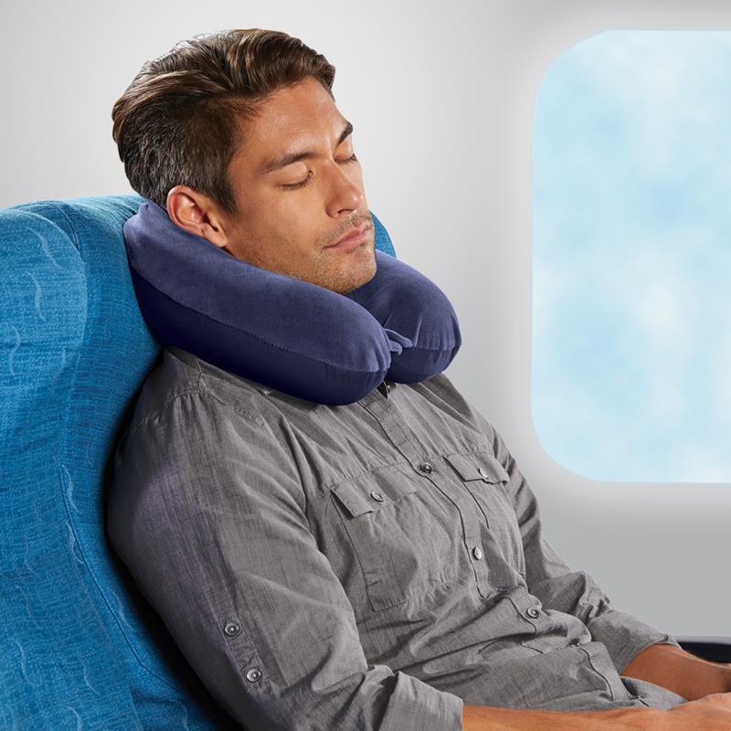 Memory Foam Neck Pillow - Night Blue 5
