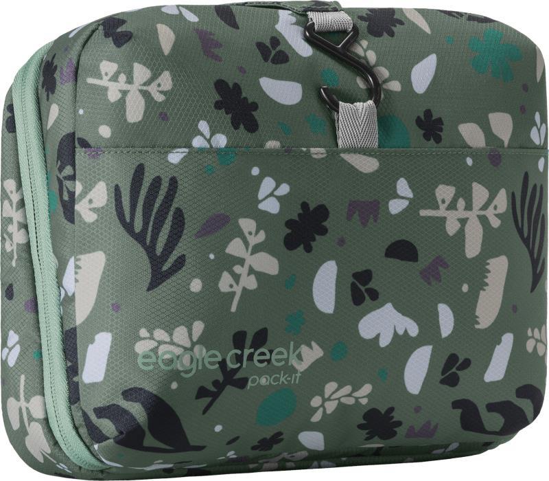 Pack-It Hanging Toiletry Kit - Roots And Shoots Duck Green 2