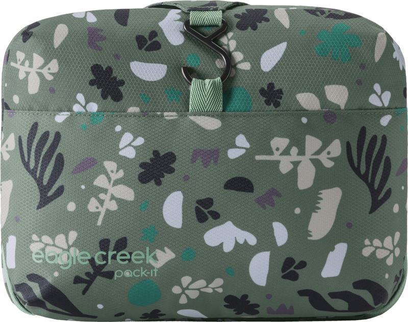 Pack-It Hanging Toiletry Kit - Roots And Shoots Duck Green 3