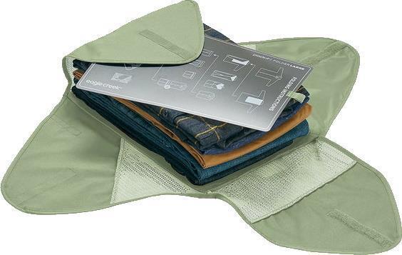 Pack-It Reveal Garment Folder - Medium - Mossy Green 3