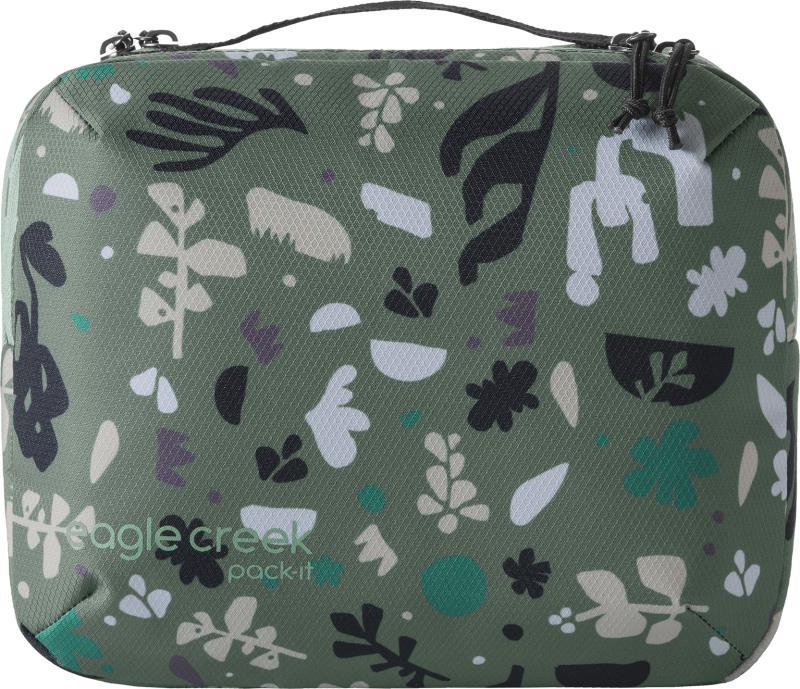 Pack-It Trifold Toiletry Kit - roots and shoots duck green 1