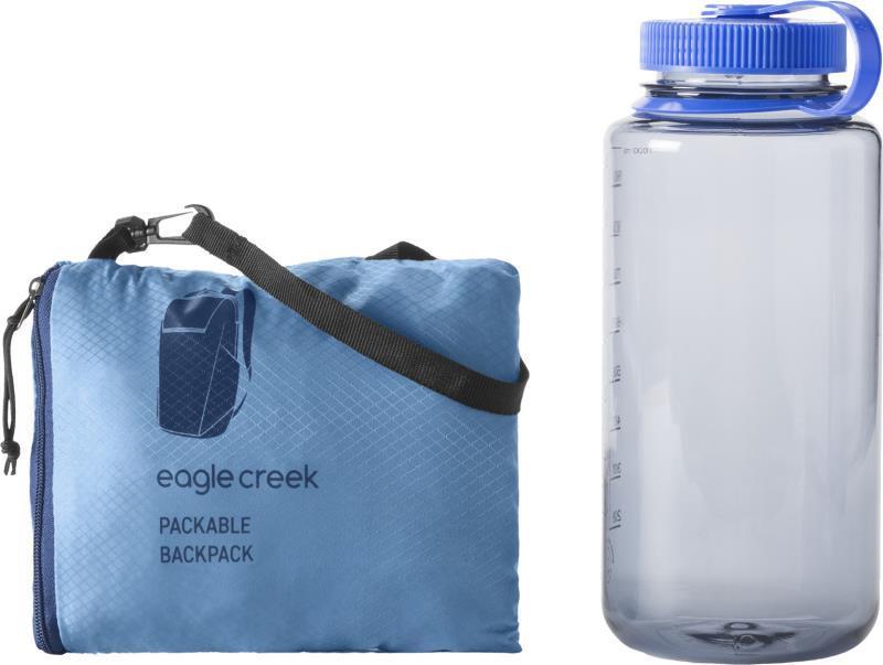 Packable Backpack - blue dawn 1