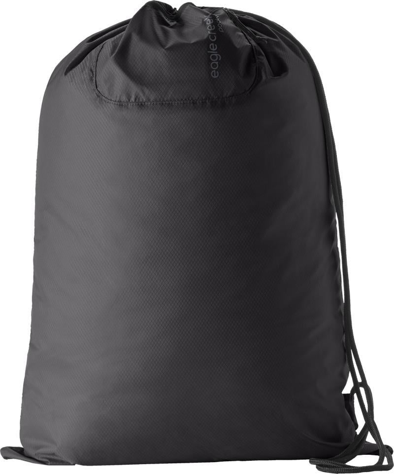 Packable Drawstring Sack - black 1