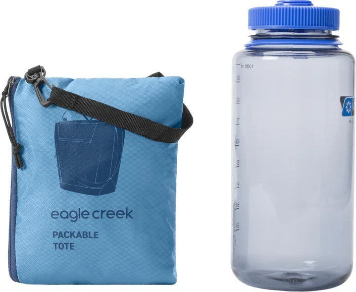 Packable Tote Bag - blue dawn 1