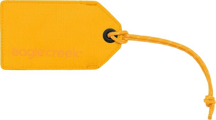 Reflective Luggage Tag - citrus orange 1