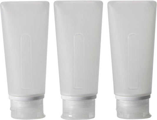 Silicone Bottle Set - clear 1