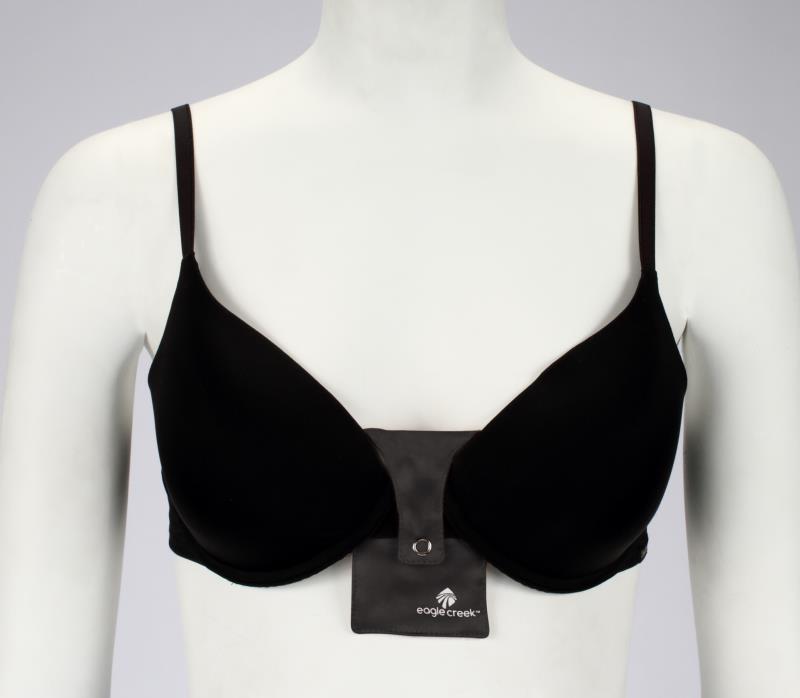 Silk Undercover Bra Stash - black 1