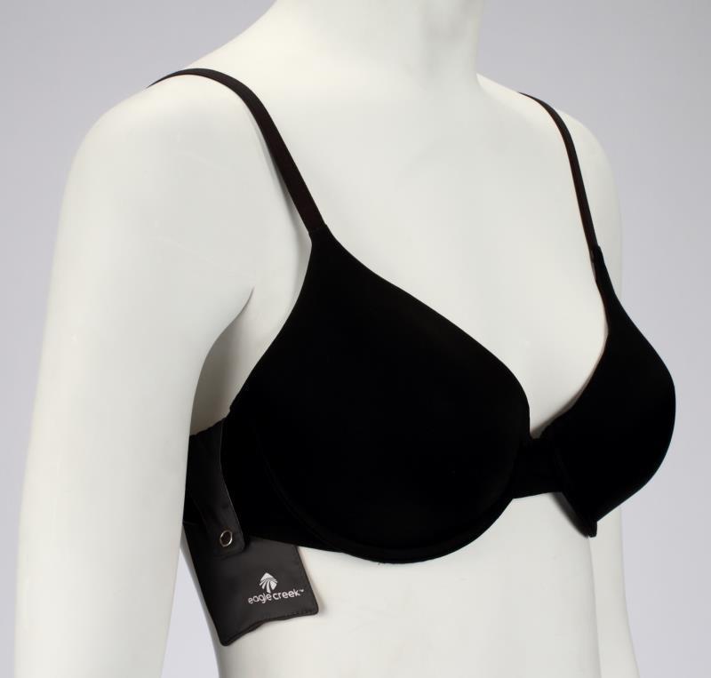 Silk Undercover Bra Stash - black 1