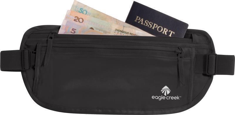 Silk Undercover Money Belt - Black 1