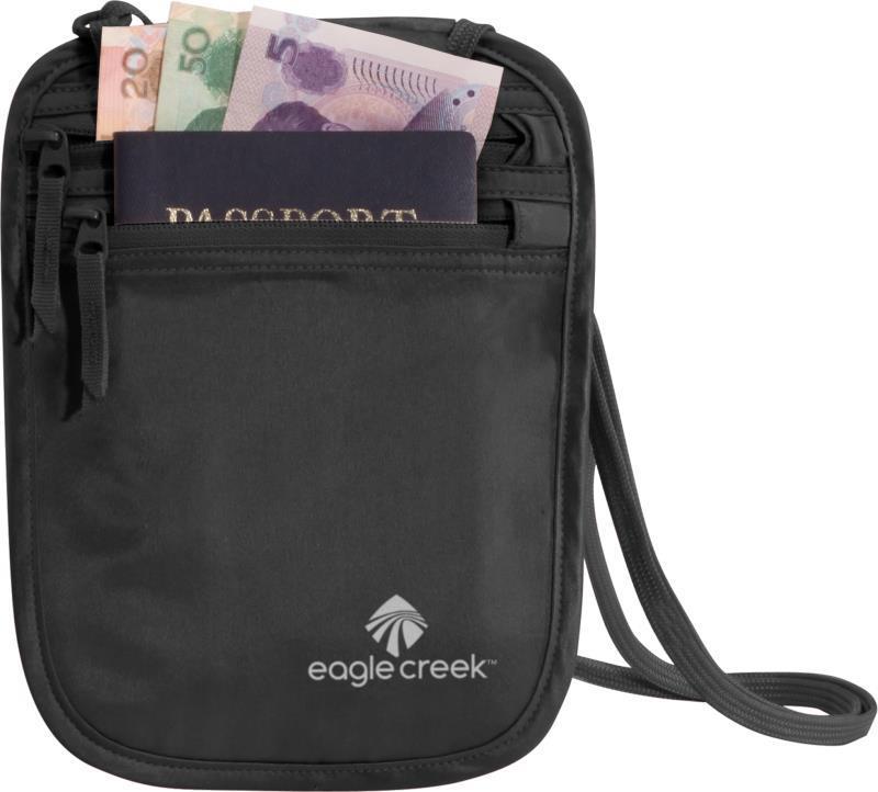 Silk Undercover Neck Wallet - Black 5